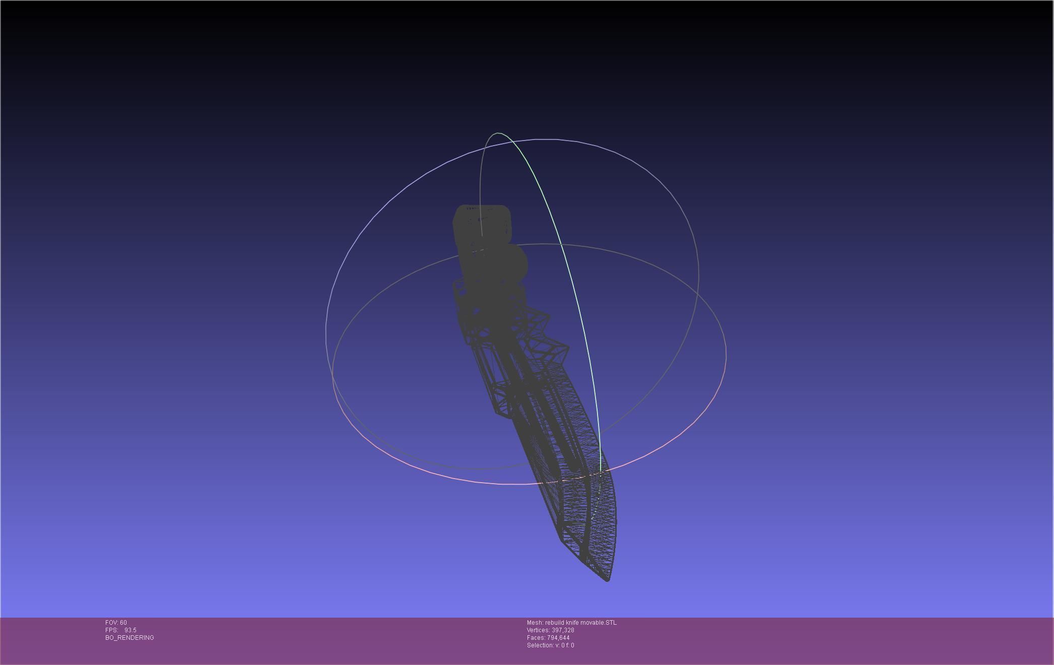 Evangelion Rebuild Unit 1 Prog Knife Movable Version 3D print model_26