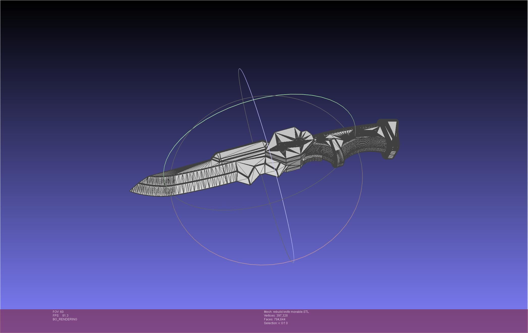 Evangelion Rebuild Unit 1 Prog Knife Movable Version 3D print model_14