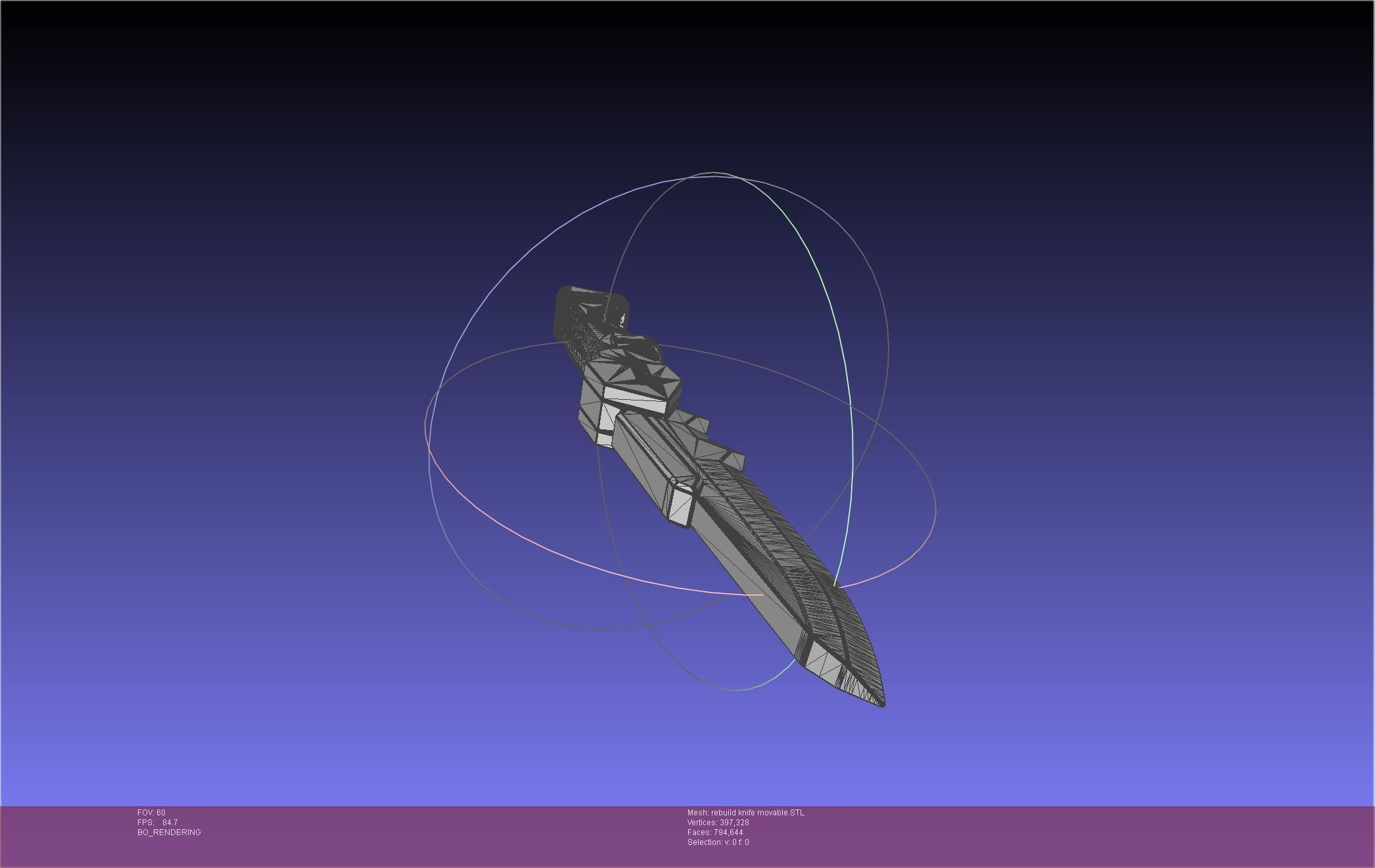 Evangelion Rebuild Unit 1 Prog Knife Movable Version 3D print model_16
