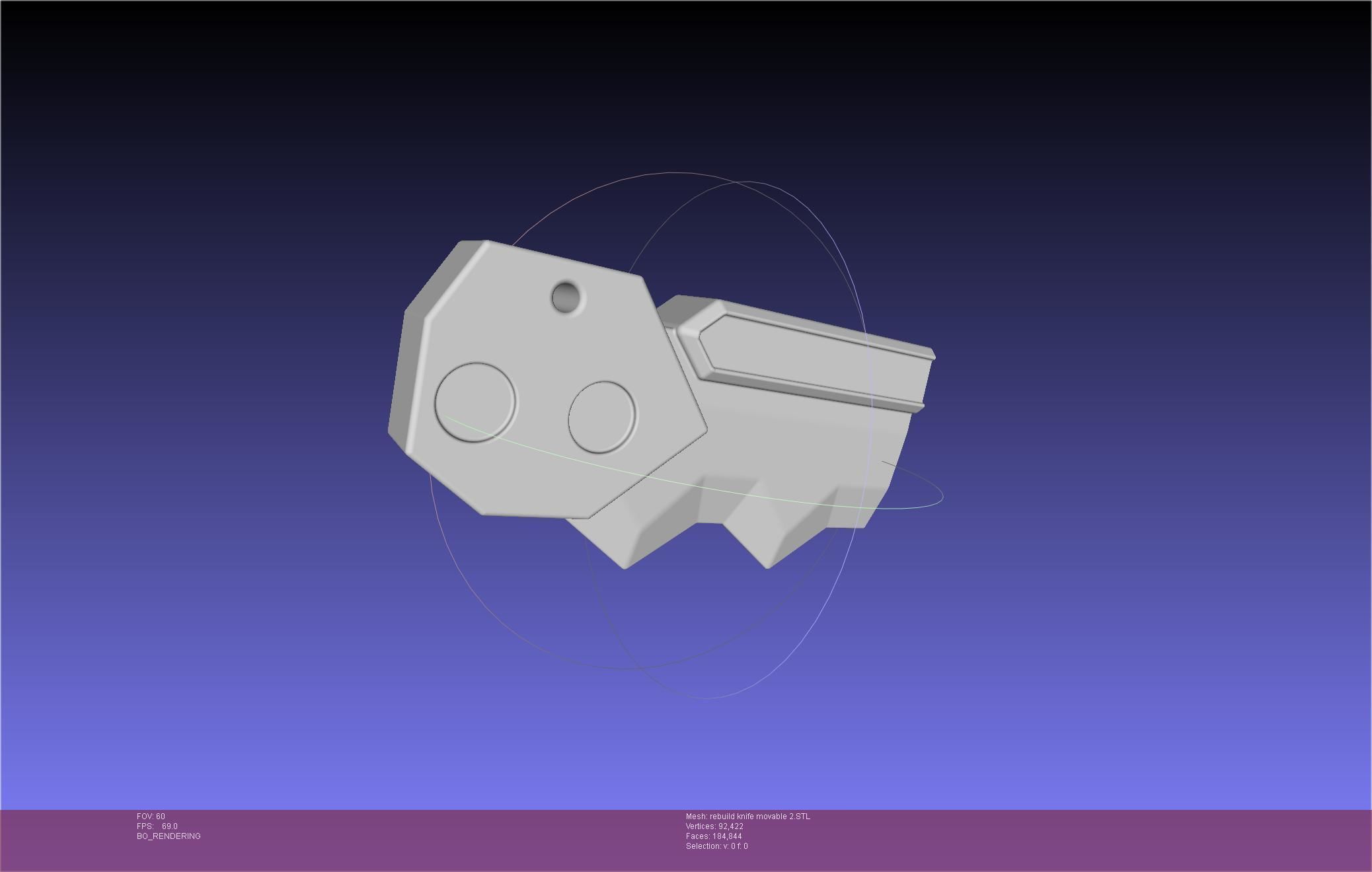 Evangelion Rebuild Unit 1 Prog Knife Movable Version 3D print model_47