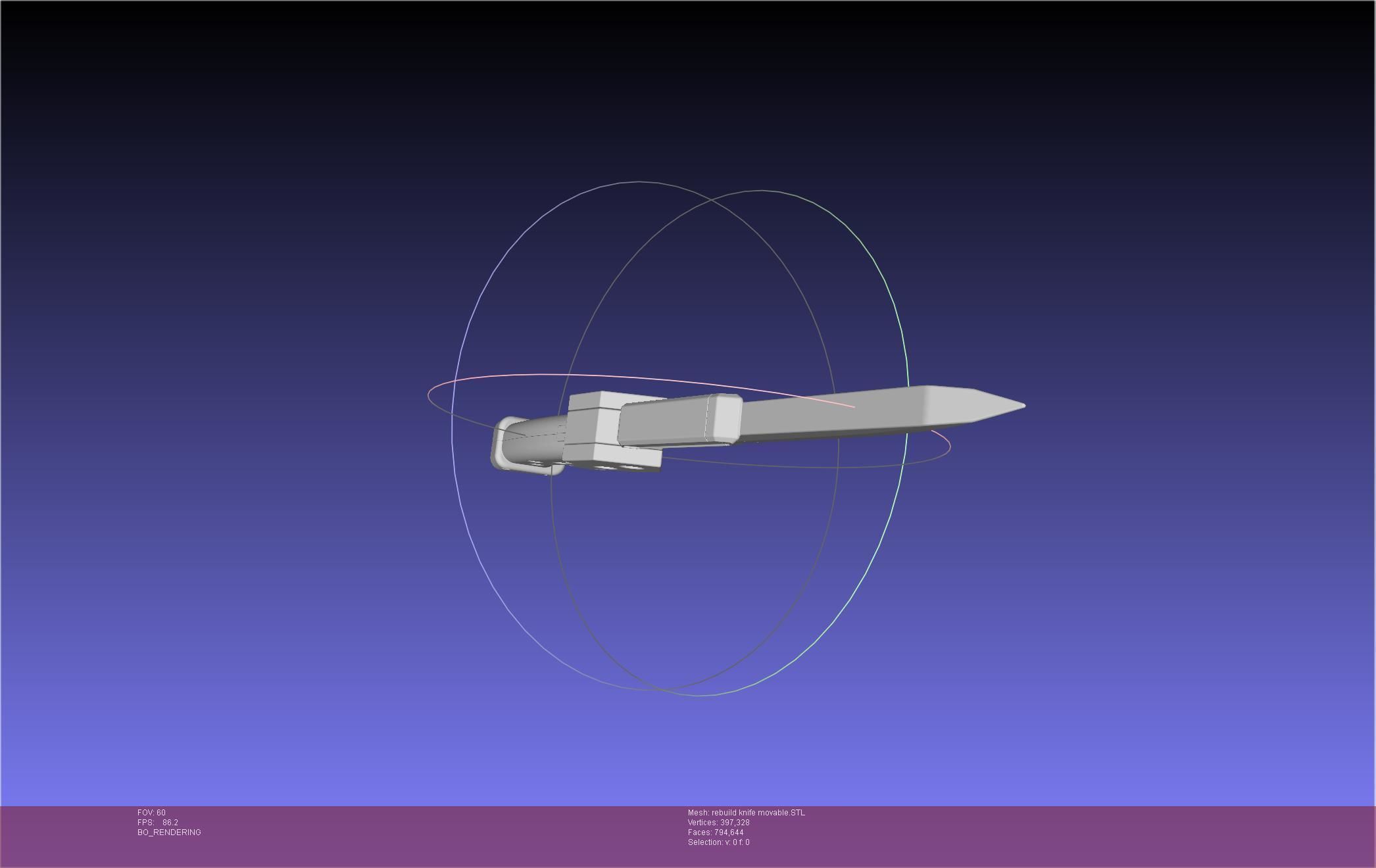 Evangelion Rebuild Unit 1 Prog Knife Movable Version 3D print model_11