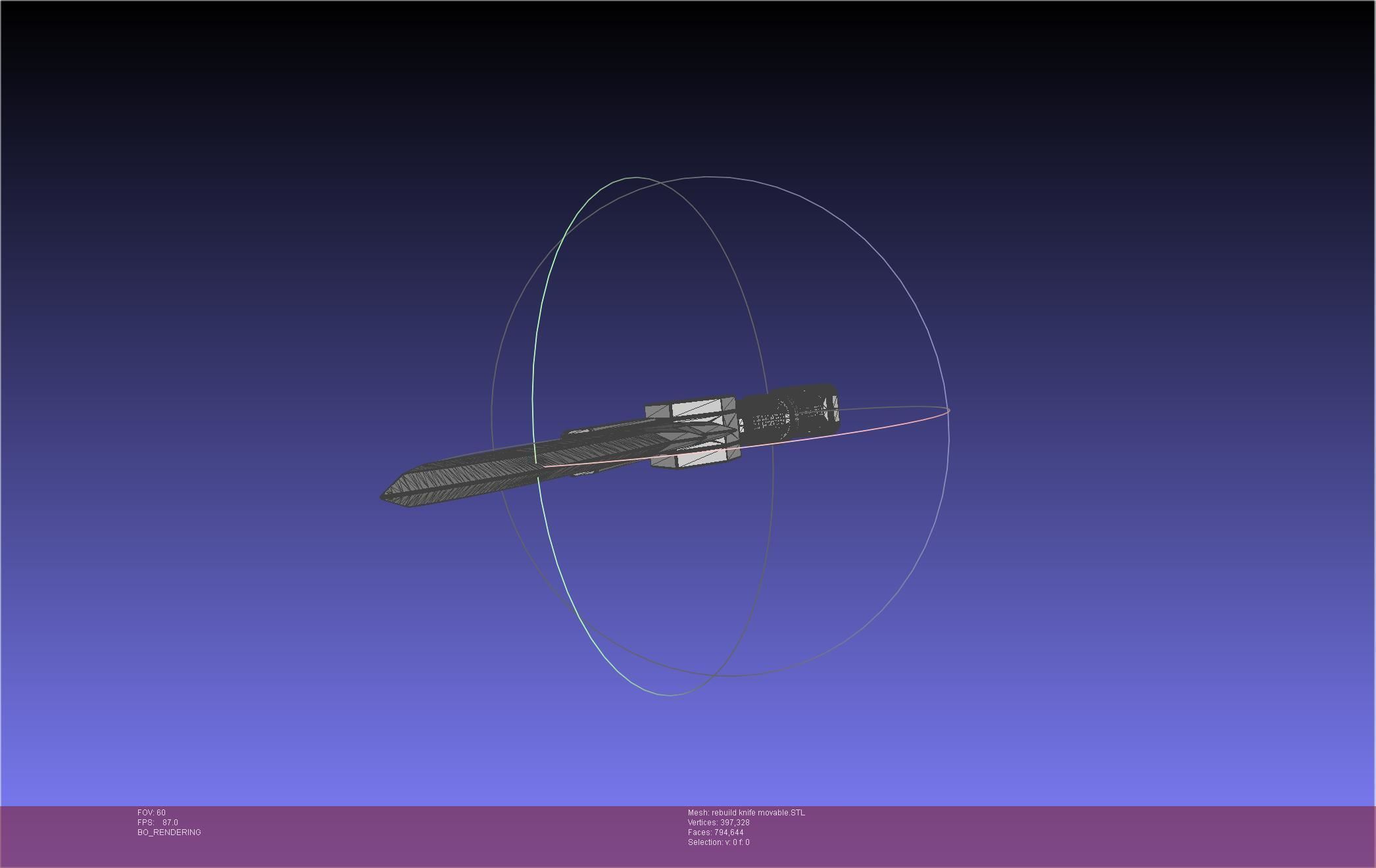 Evangelion Rebuild Unit 1 Prog Knife Movable Version 3D print model_21