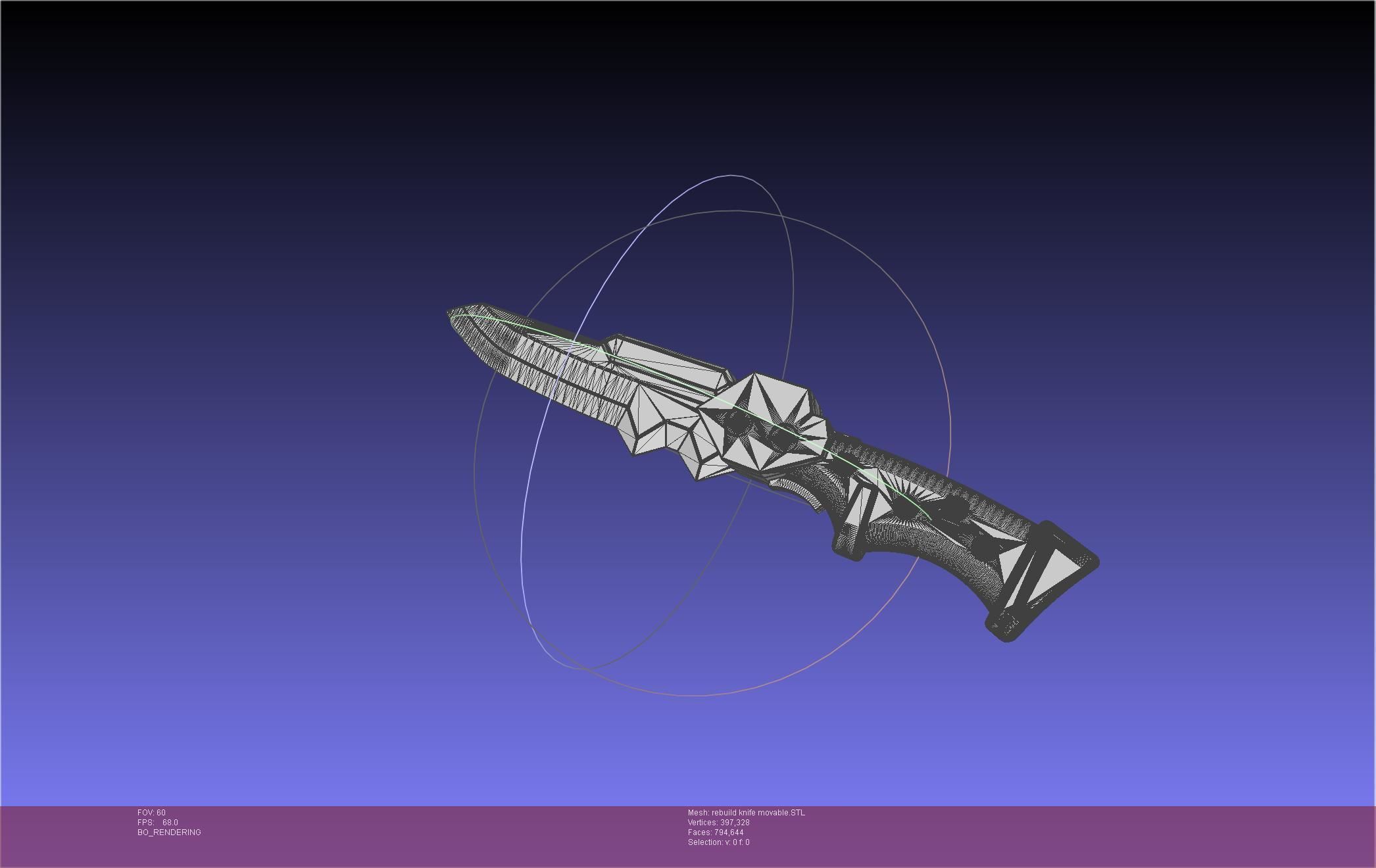 Evangelion Rebuild Unit 1 Prog Knife Movable Version 3D print model_13