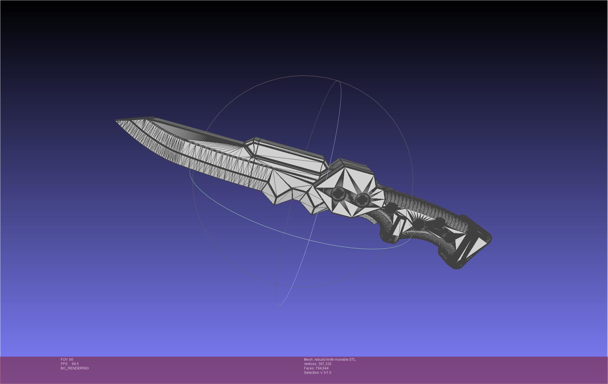 Evangelion Rebuild Unit 1 Prog Knife Movable Version 3D print model_30