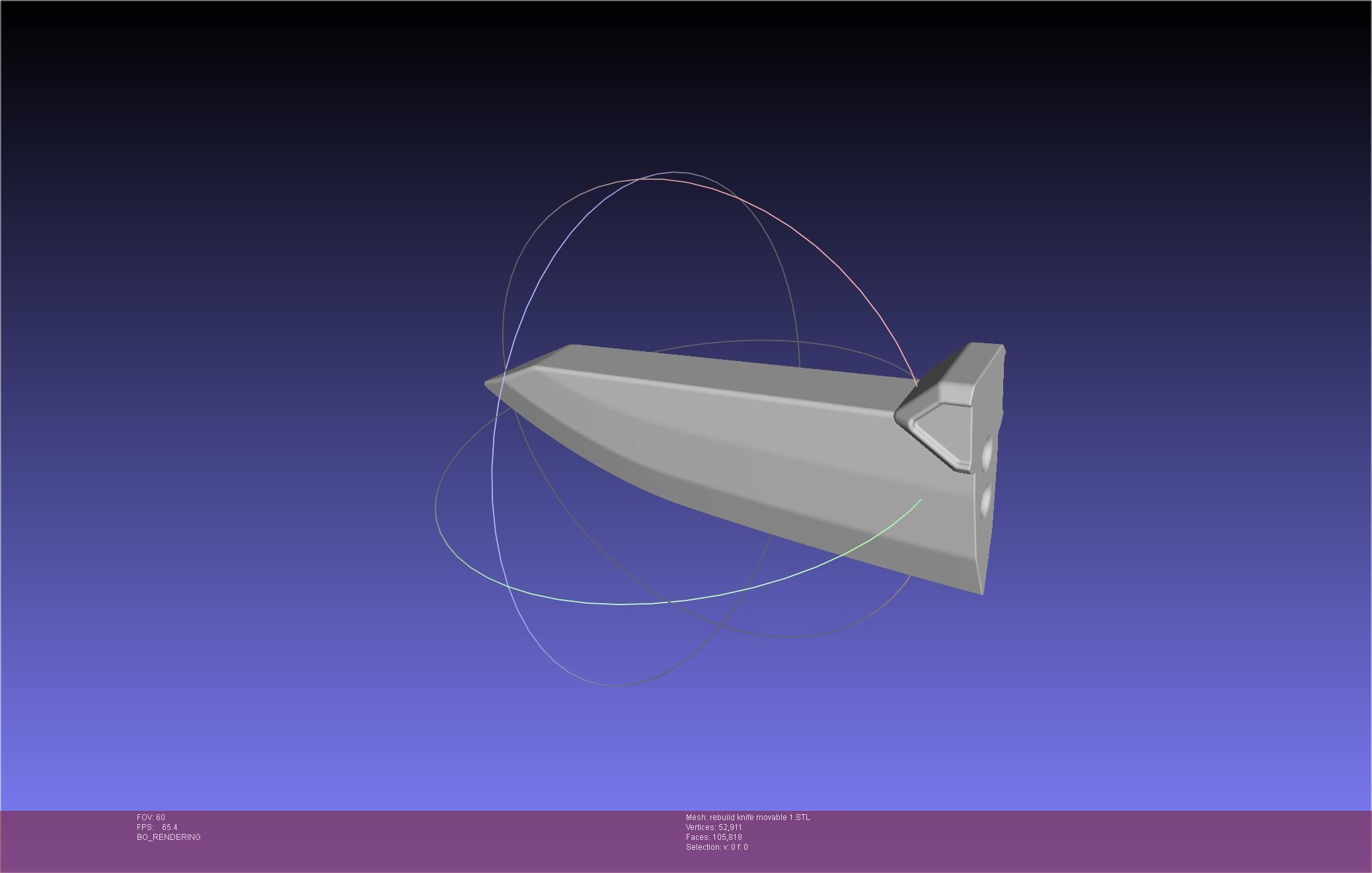 Evangelion Rebuild Unit 1 Prog Knife Movable Version 3D print model_38