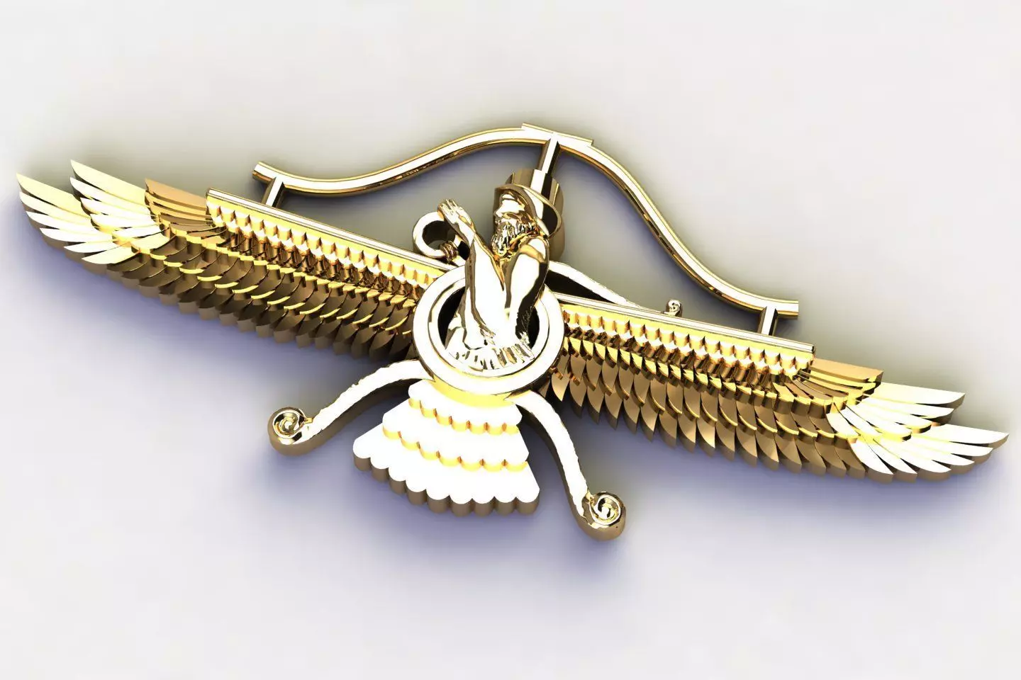 AHURAMAZDA  3D print model_0