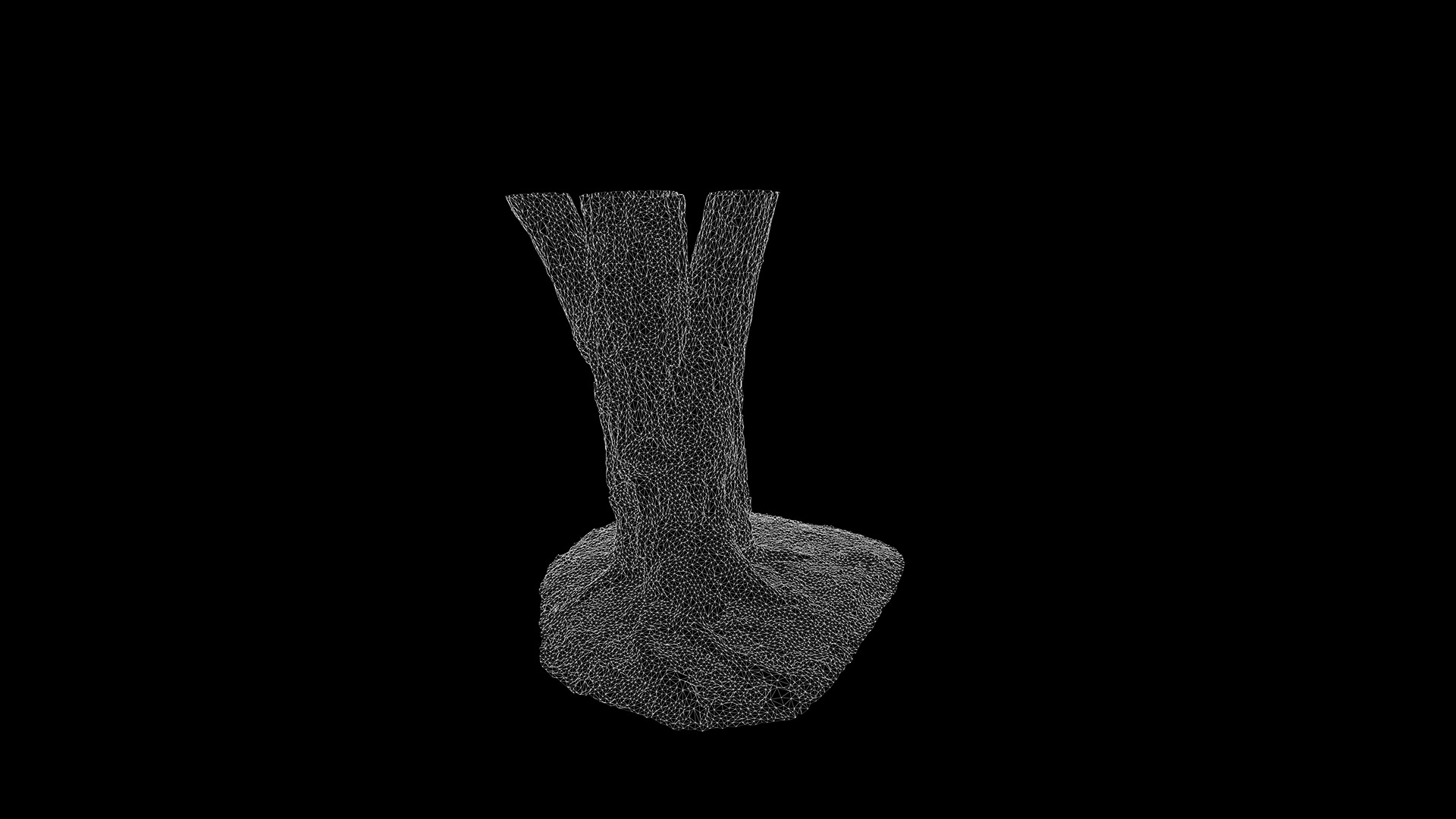 Hippophae rhamnoides Low-poly 3D model_21