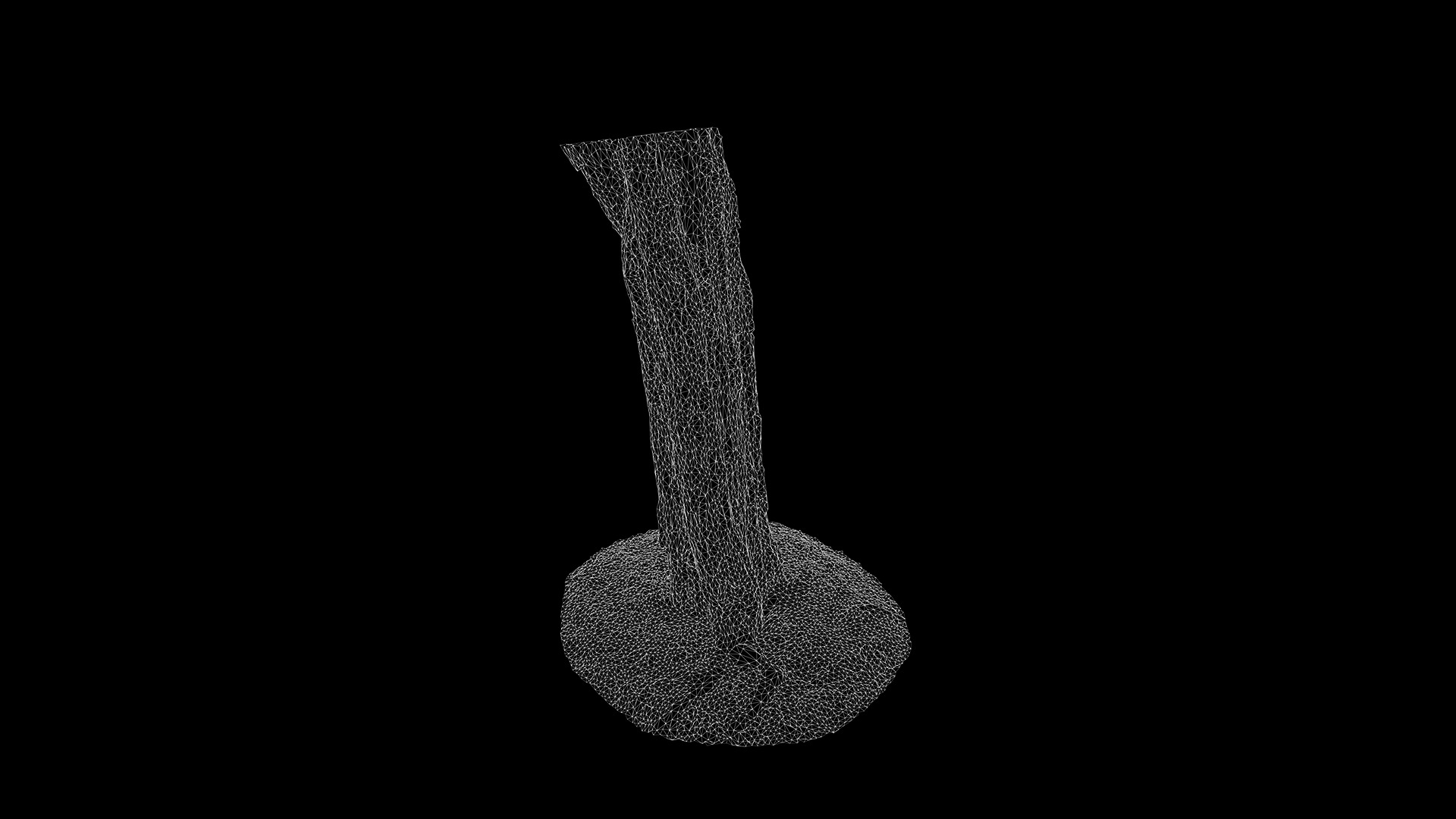 Hippophae rhamnoides Low-poly 3D model_25