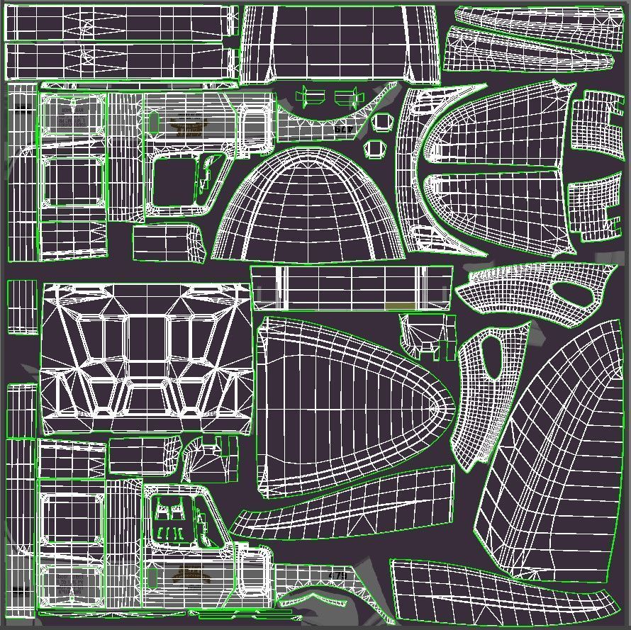 International LoneStar logger semitruck Low-poly 3D model_64