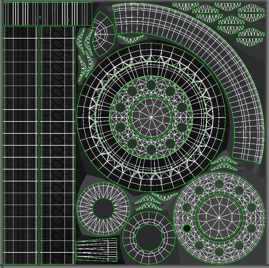 International LoneStar logger semitruck Low-poly 3D model_68