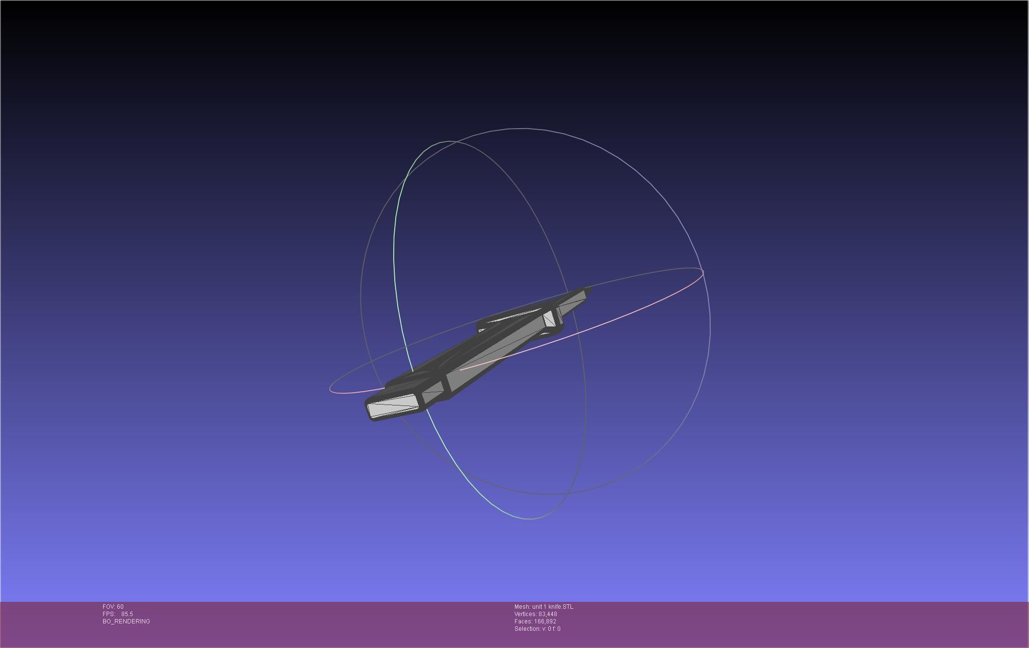 Evangelion Original Unit 1 Prog Knife 3D print model_26