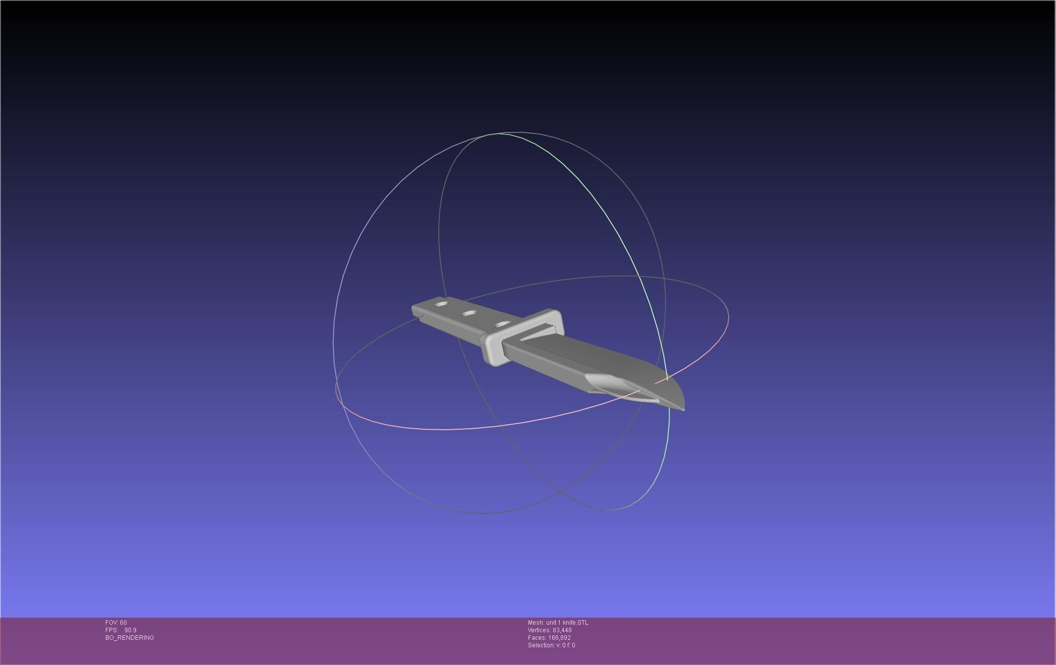 Evangelion Original Unit 1 Prog Knife 3D print model_6