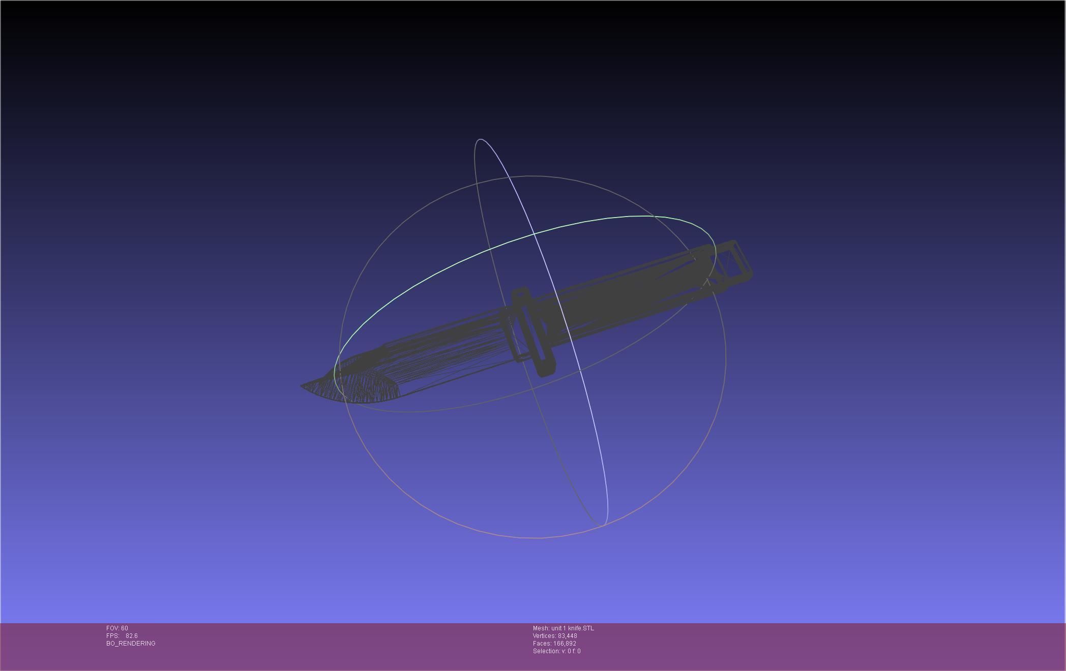 Evangelion Original Unit 1 Prog Knife 3D print model_29