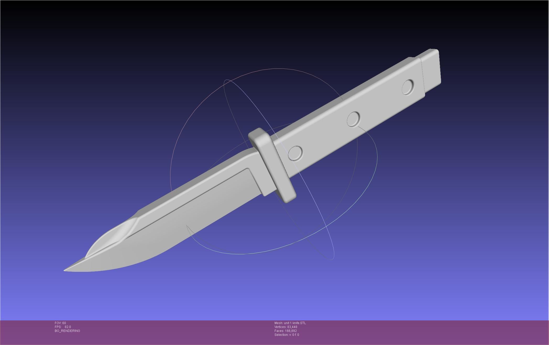 Evangelion Original Unit 1 Prog Knife 3D print model_33