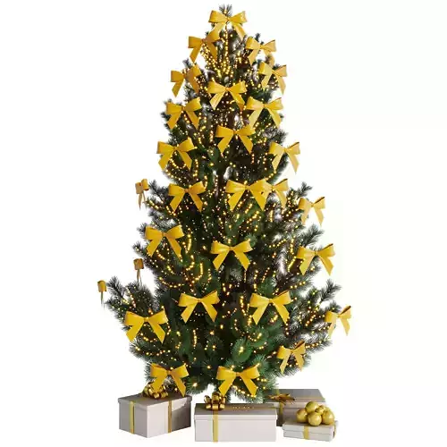 Christmas Decor - New Year Tree 5 3D model