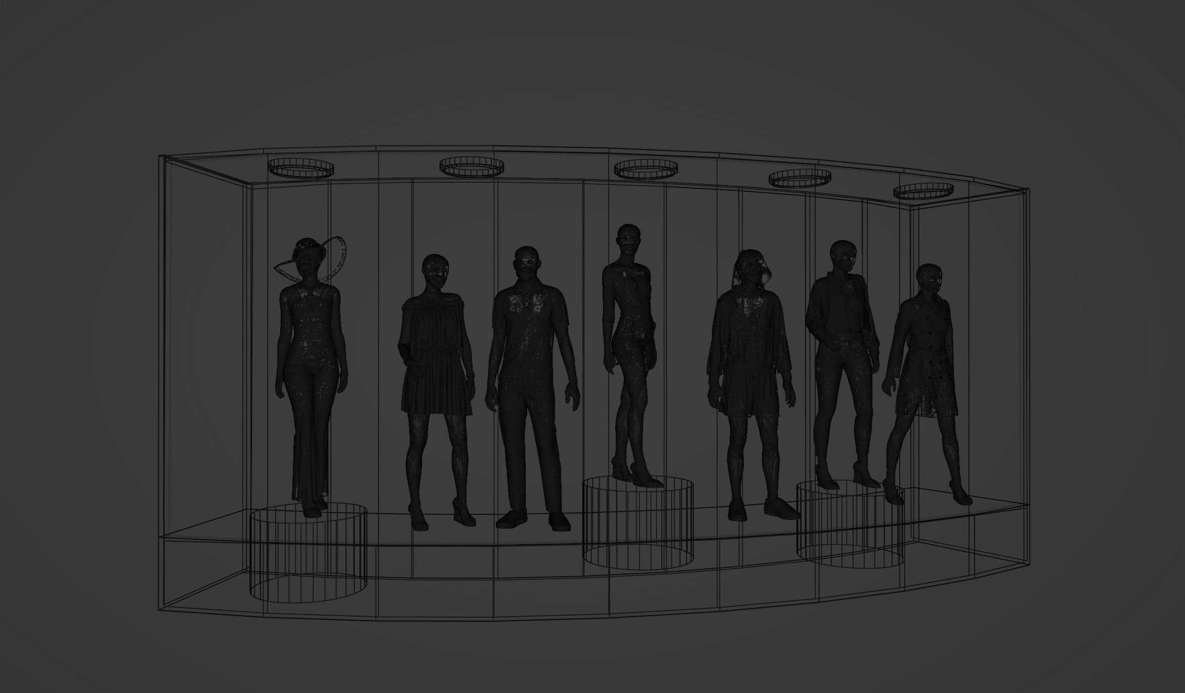 Mannequin Display 01 3D model_6