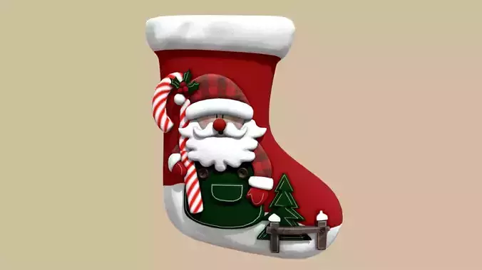 Christmas Santa Festive Stocking