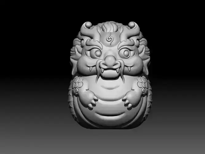 Chibi Dragon for print 3D print model