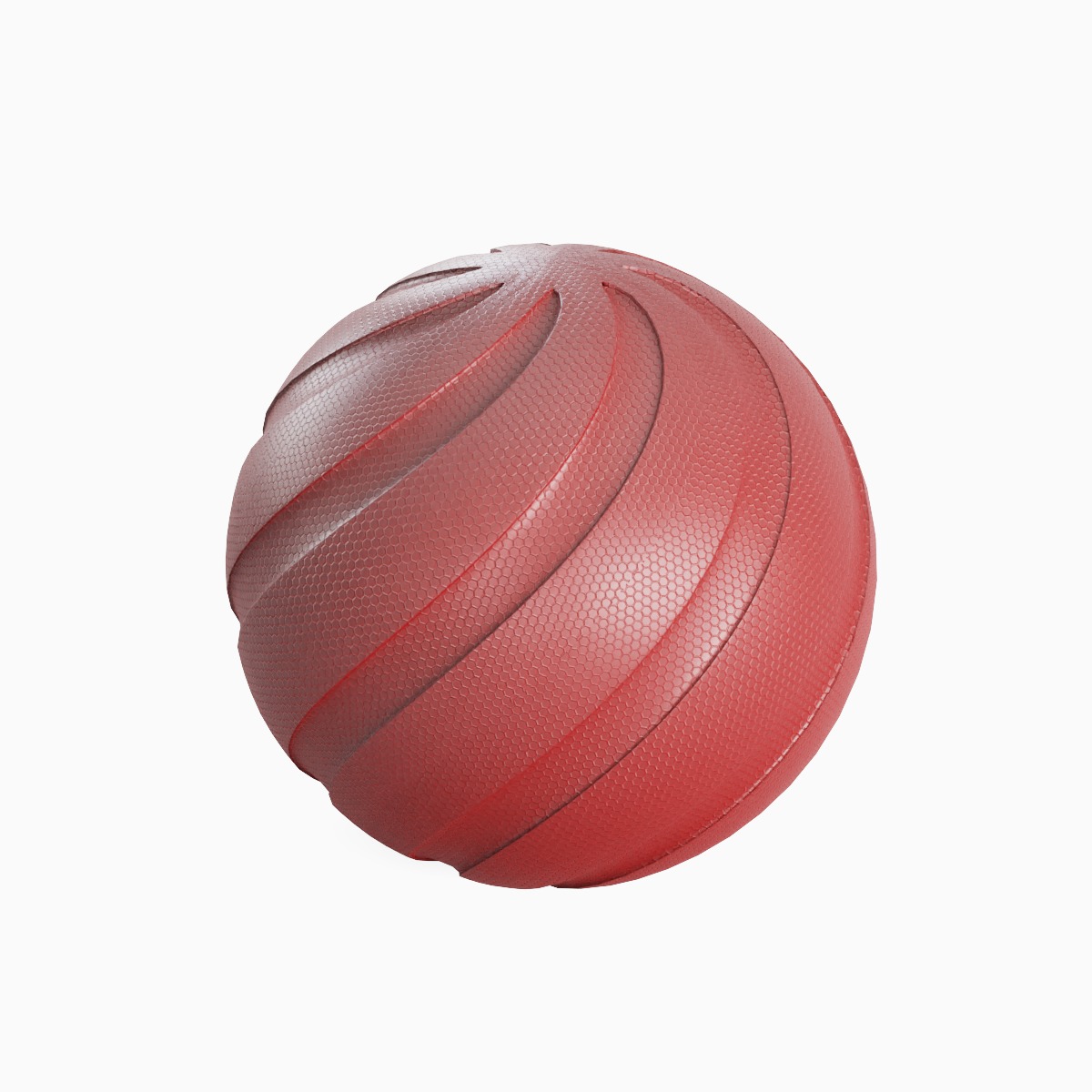 Simple Ball Mesh 04 3D model_3