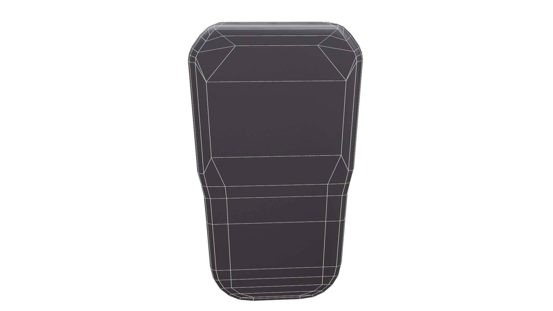 BW Clip4 Disposable 4 Gas Monitor Low Poly  Low-poly 3D model_29