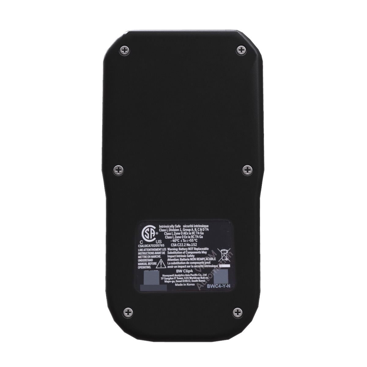 BW Clip4 Disposable 4 Gas Monitor Low Poly  Low-poly 3D model_2