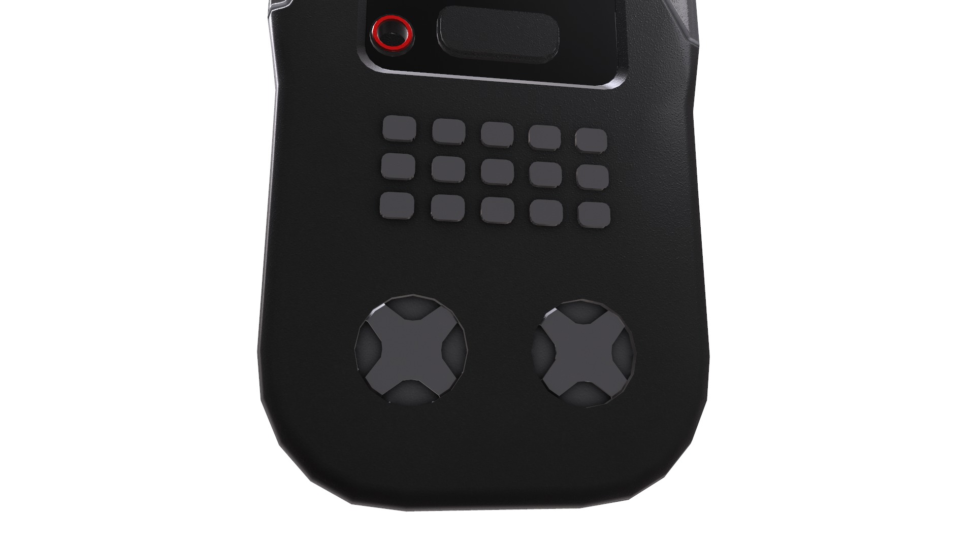 BW Clip4 Disposable 4 Gas Monitor Low Poly  Low-poly 3D model_12