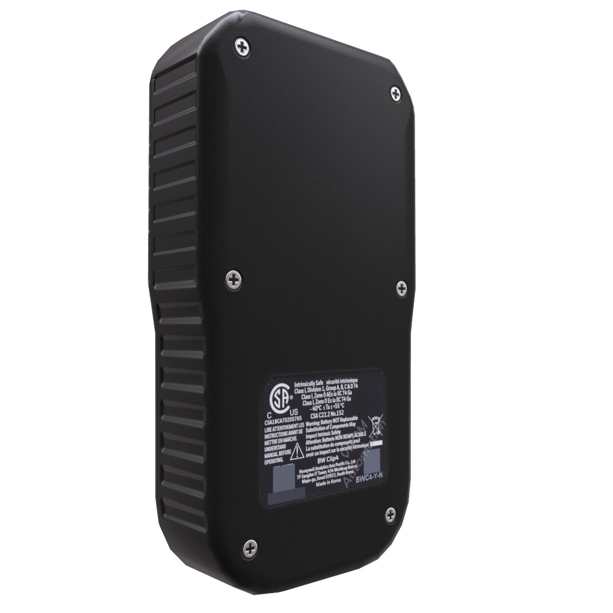 BW Clip4 Disposable 4 Gas Monitor Low Poly  Low-poly 3D model_6