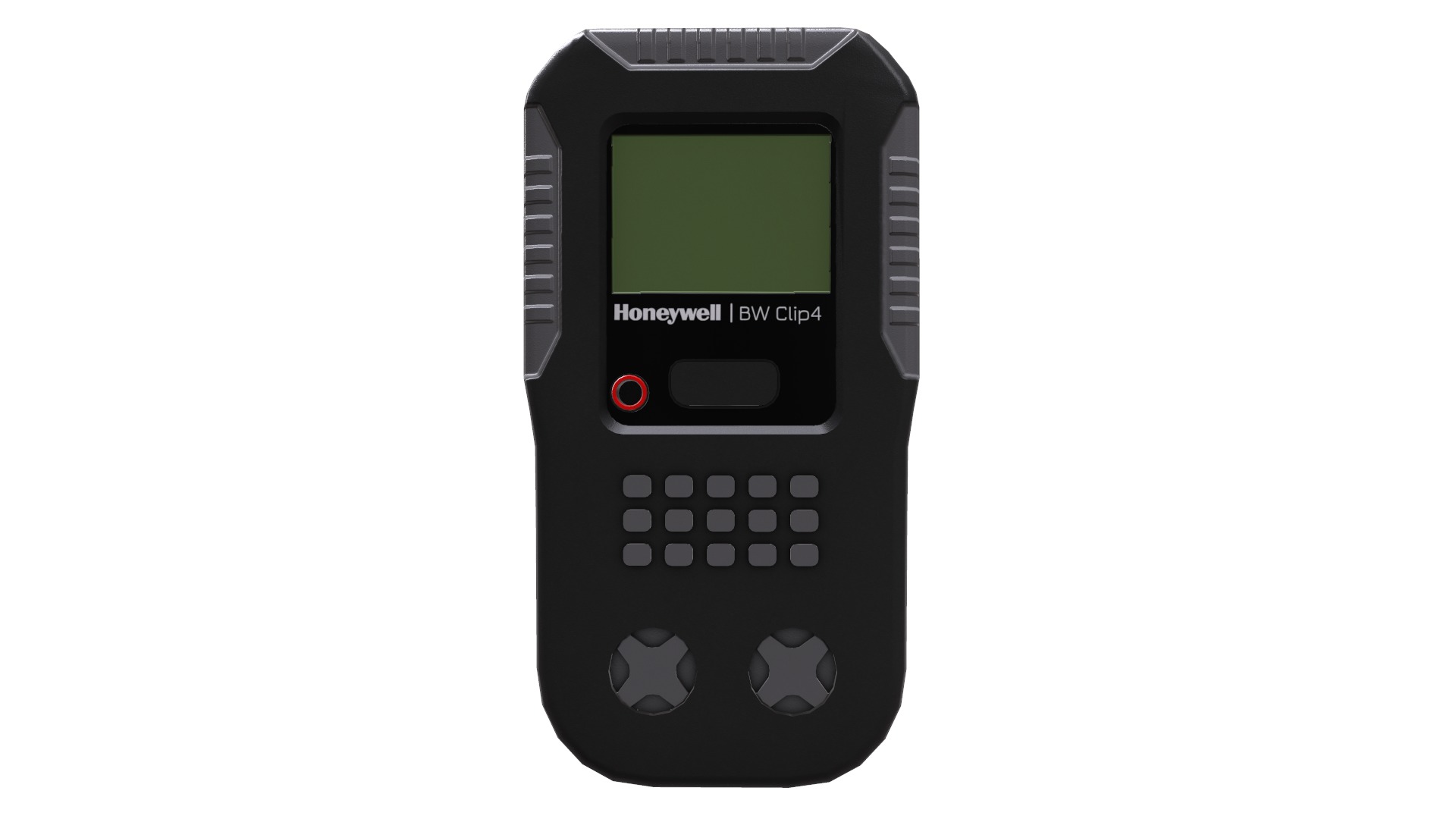 BW Clip4 Disposable 4 Gas Monitor Low Poly  Low-poly 3D model_7