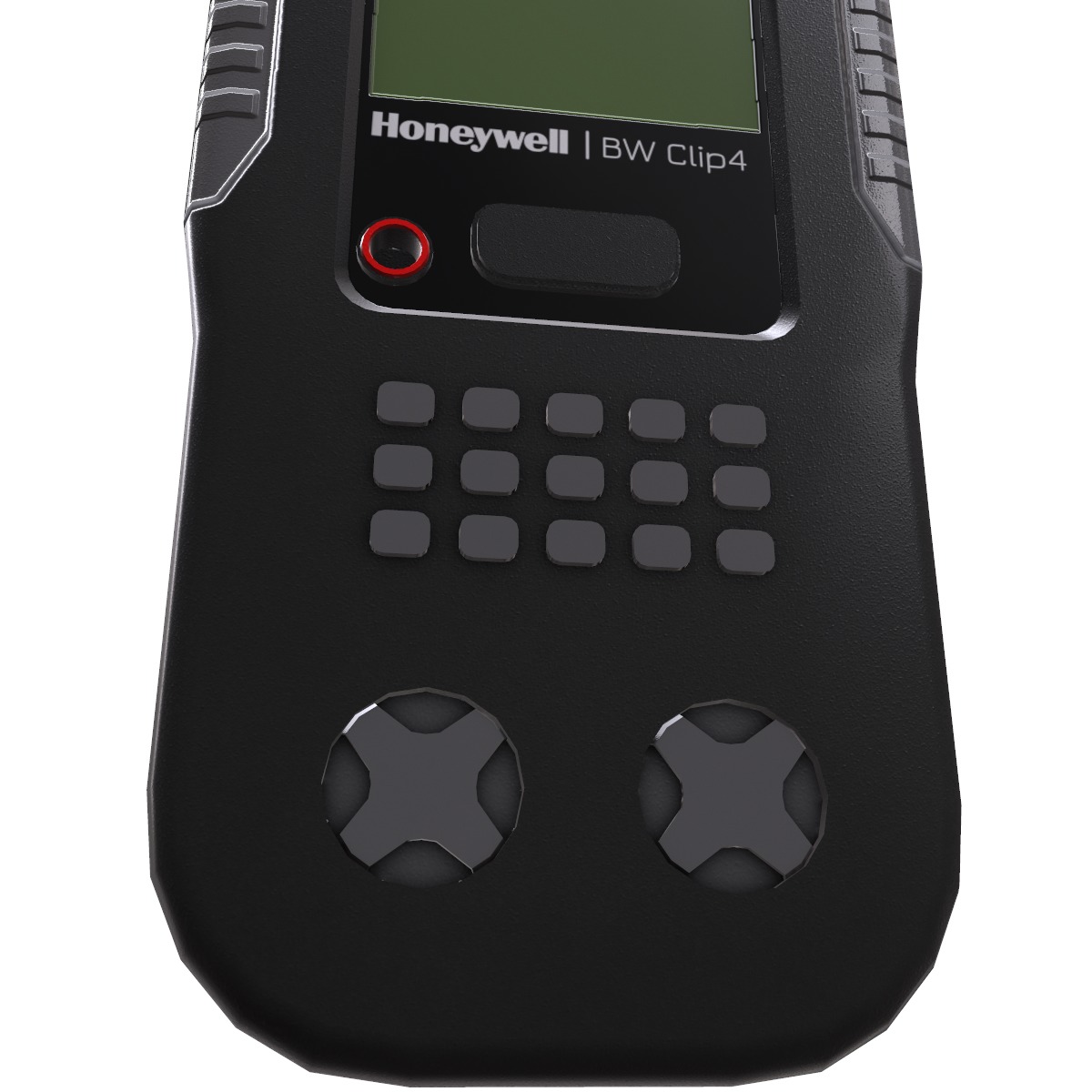 BW Clip4 Disposable 4 Gas Monitor Low Poly  Low-poly 3D model_4