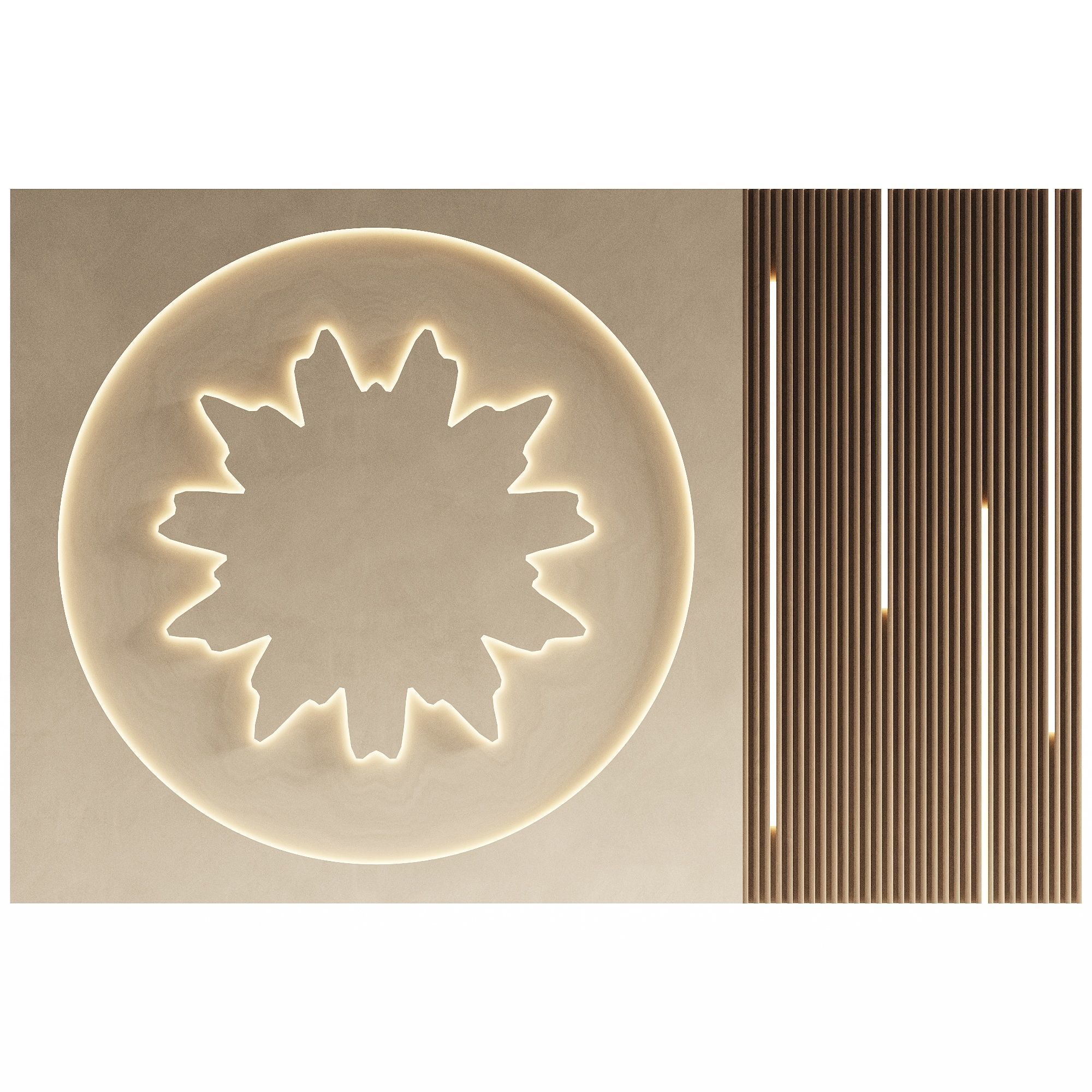 Wall 3D panel 15 3D model_1