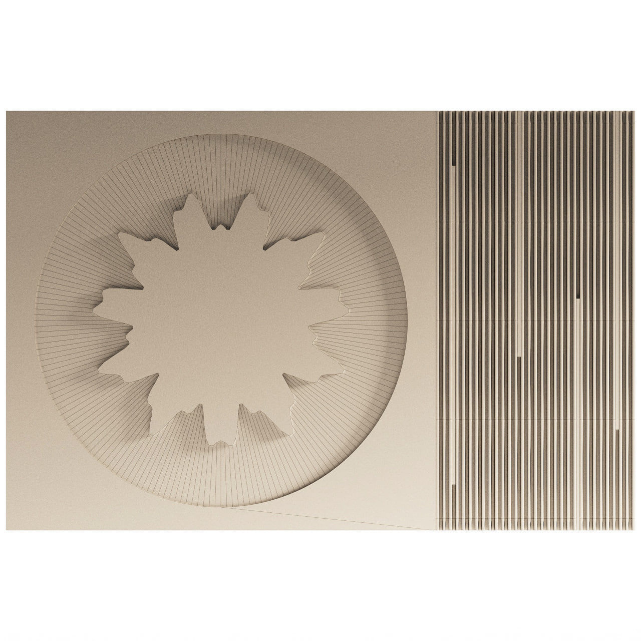 Wall 3D panel 15 3D model_2