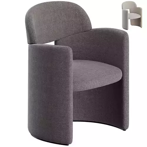 Blanca Dining Chair by Lema 3D model