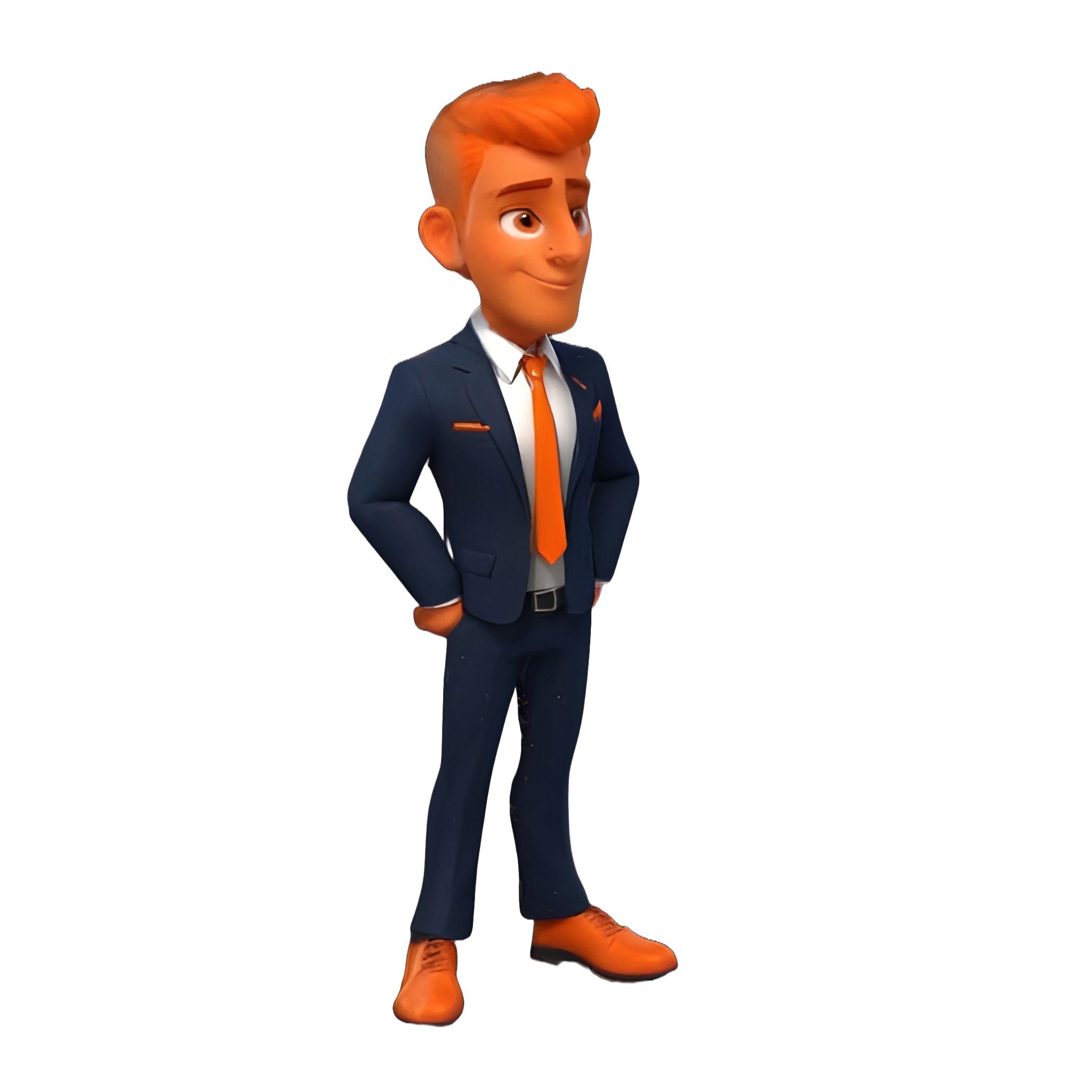 Business Character Collection - Modern Professional Avatars 3D print model_3