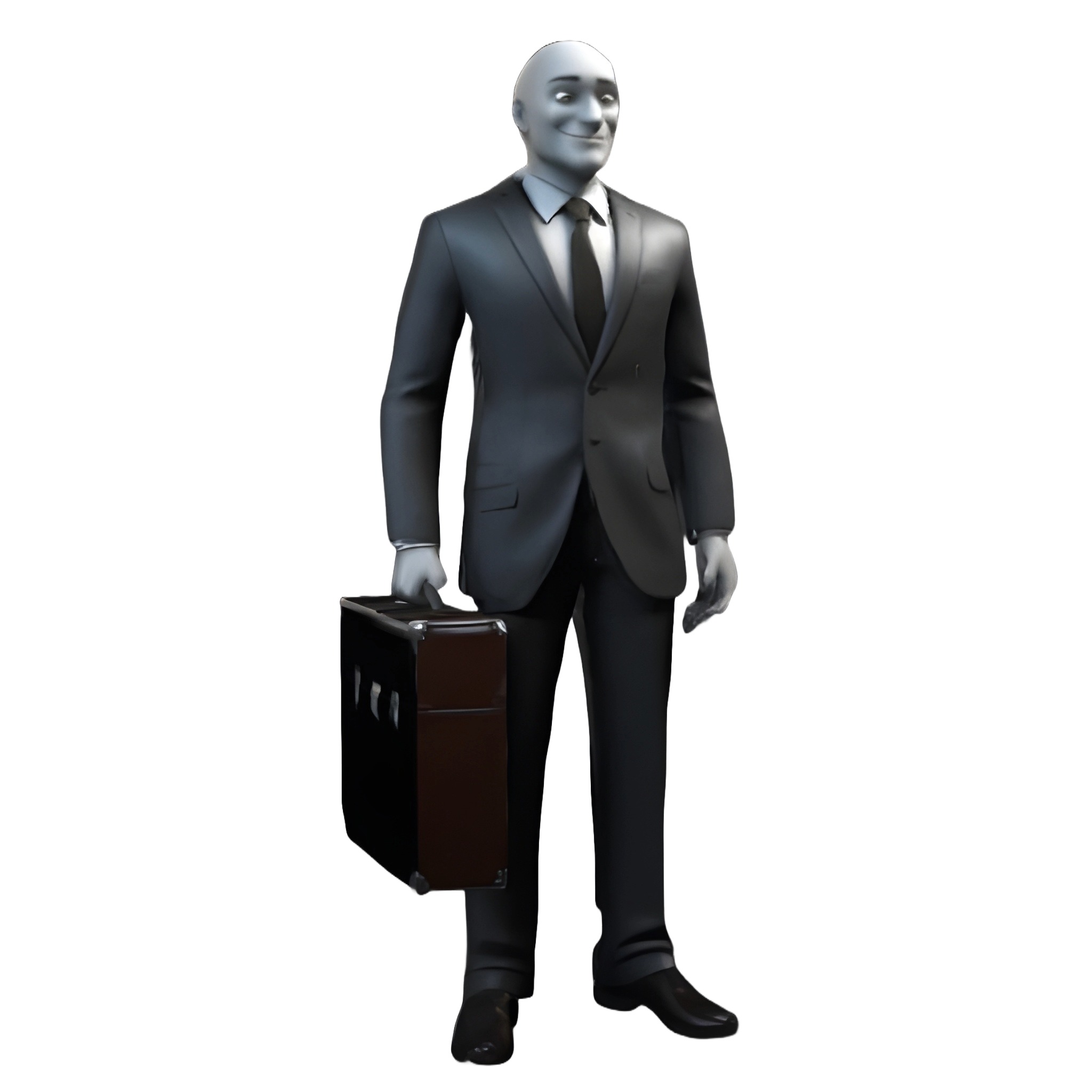 Business Character Collection - Modern Professional Avatars 3D print model_5