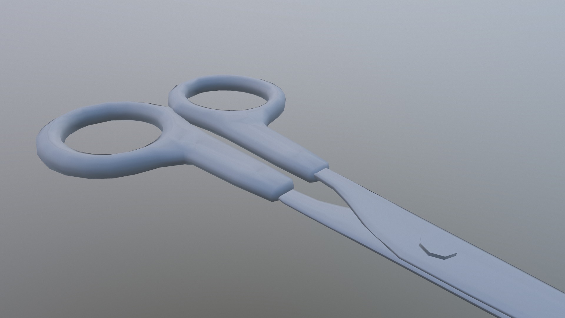 Scissor Low Poly Low-poly 3D model_29