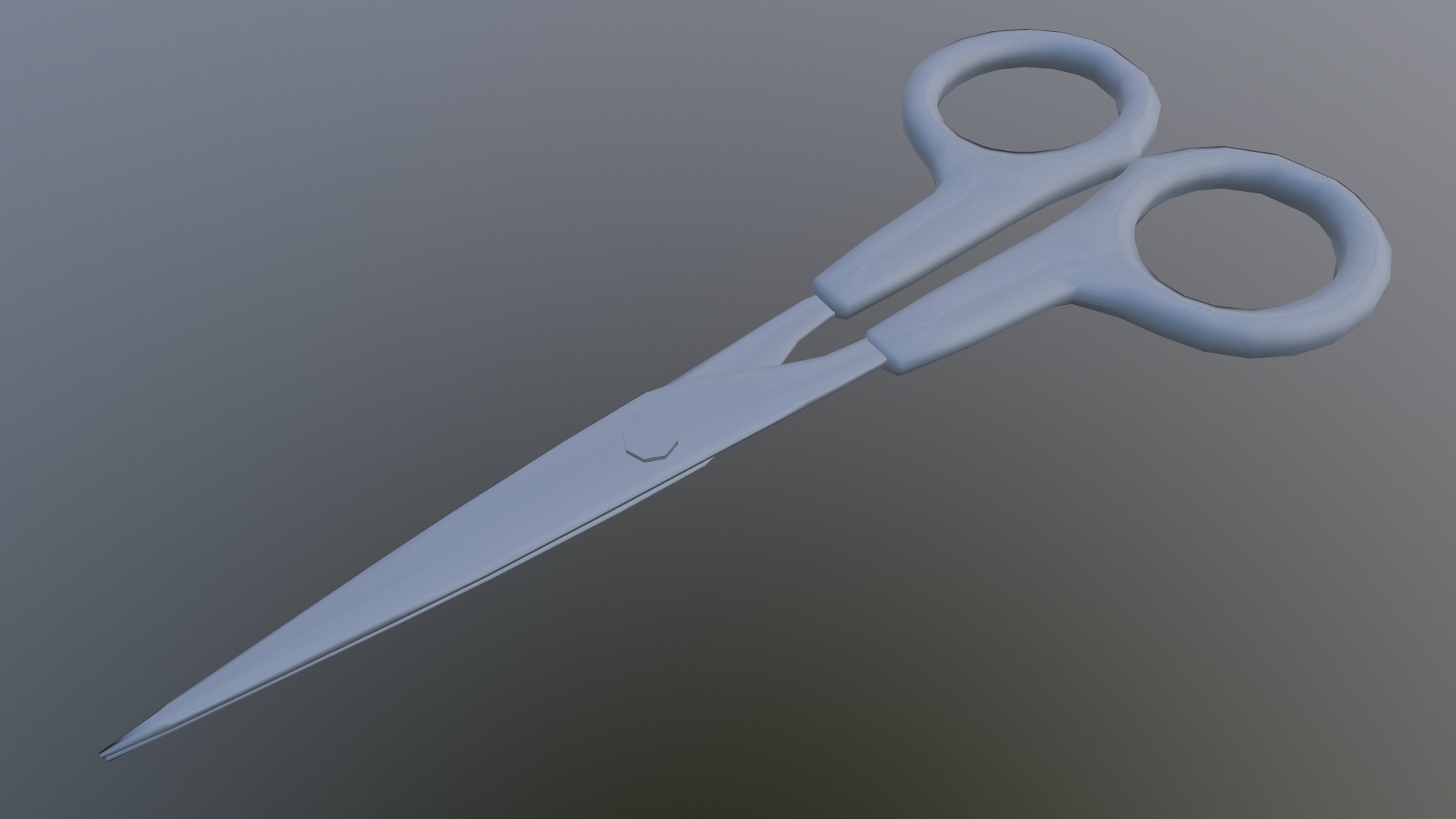 Scissor Low Poly Low-poly 3D model_28