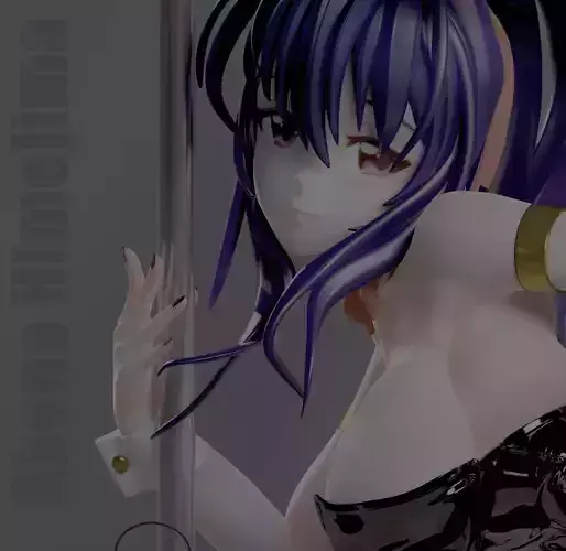 Akeno Himejima Bunny Ver 3D print model