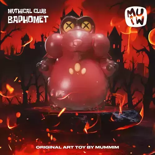 Baphomet - Evil Goat 3D Print Model