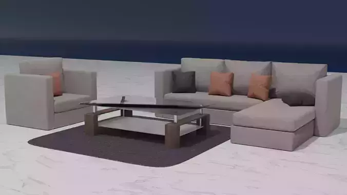 Couch-Sofa Set