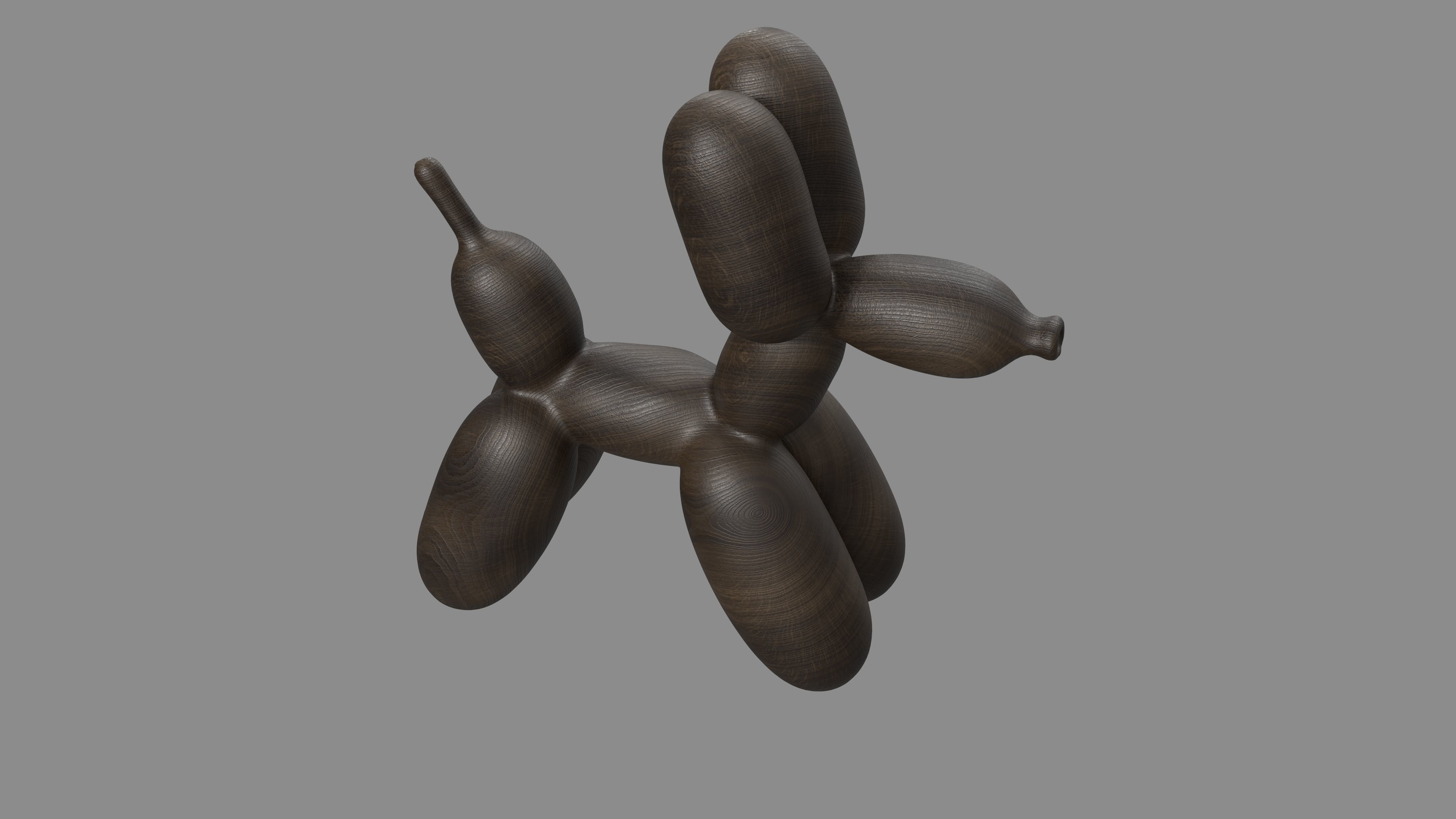 Balloon Dog 3D model_3