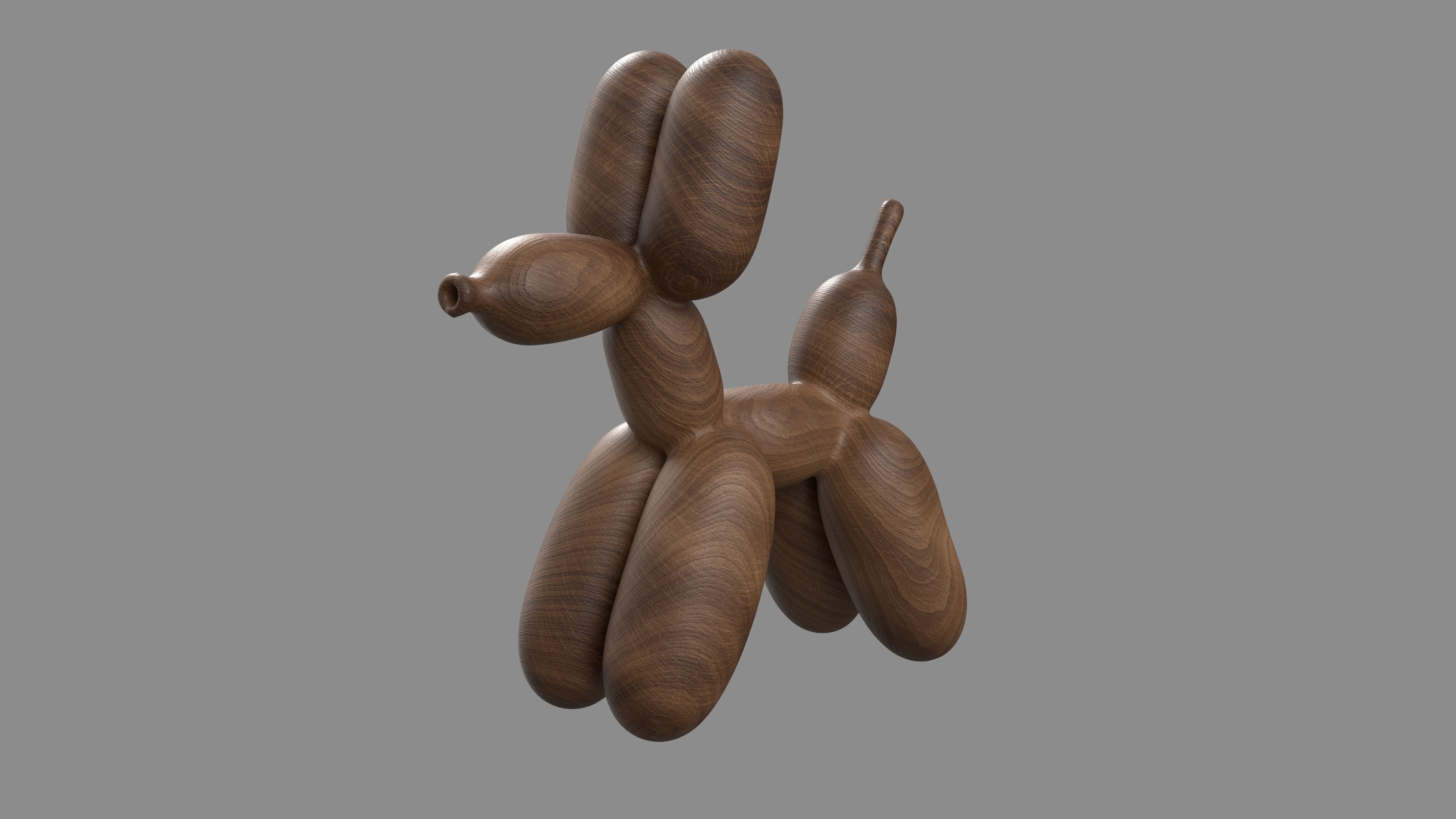 Balloon Dog 3D model_22