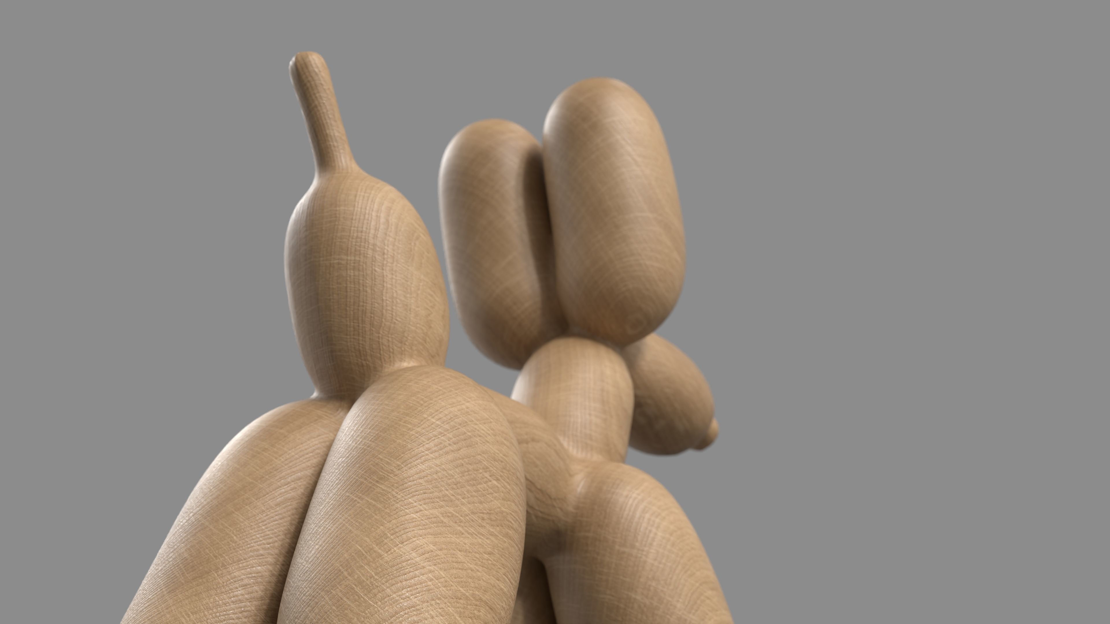 Balloon Dog 3D model_29