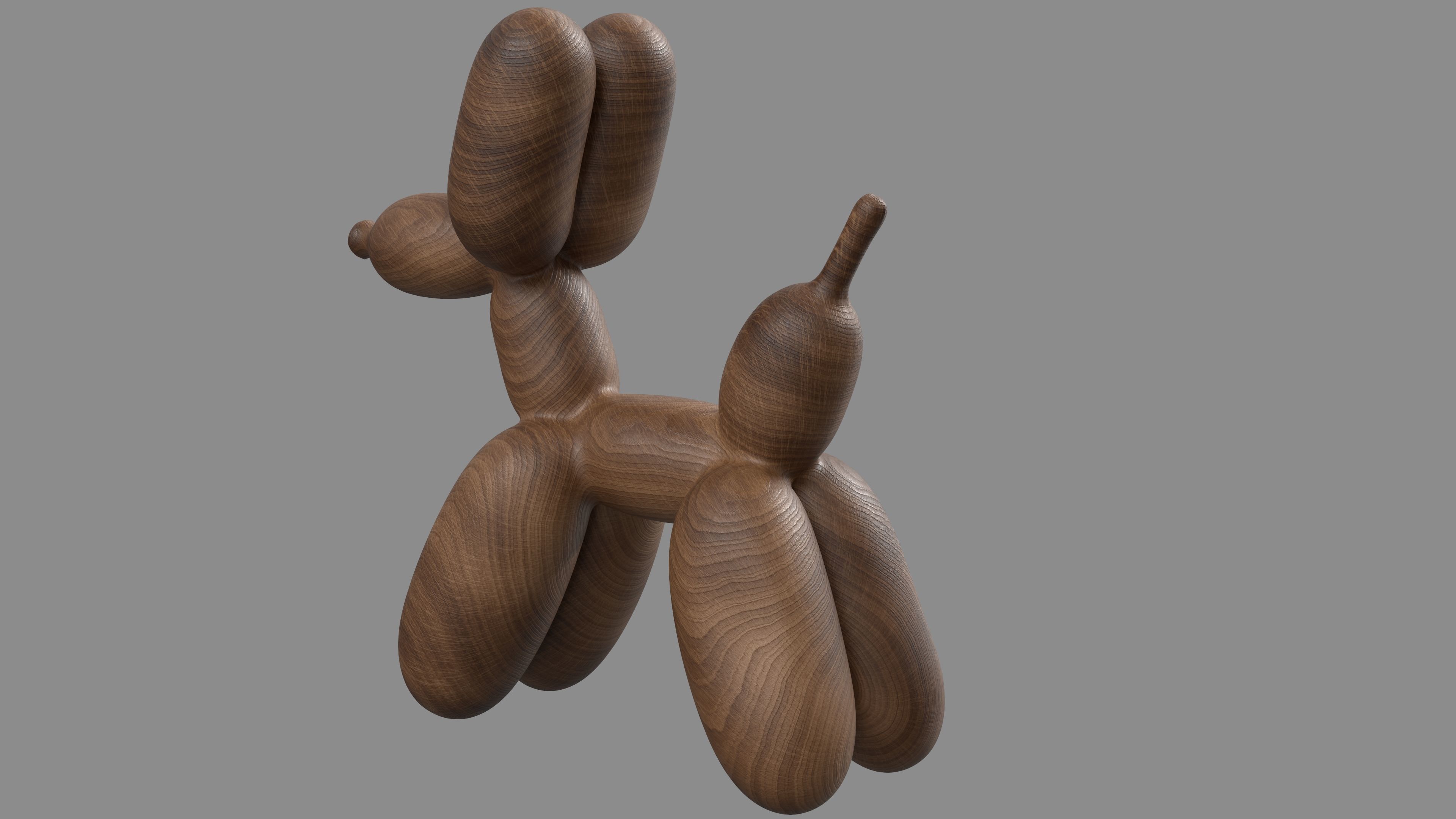 Balloon Dog 3D model_16