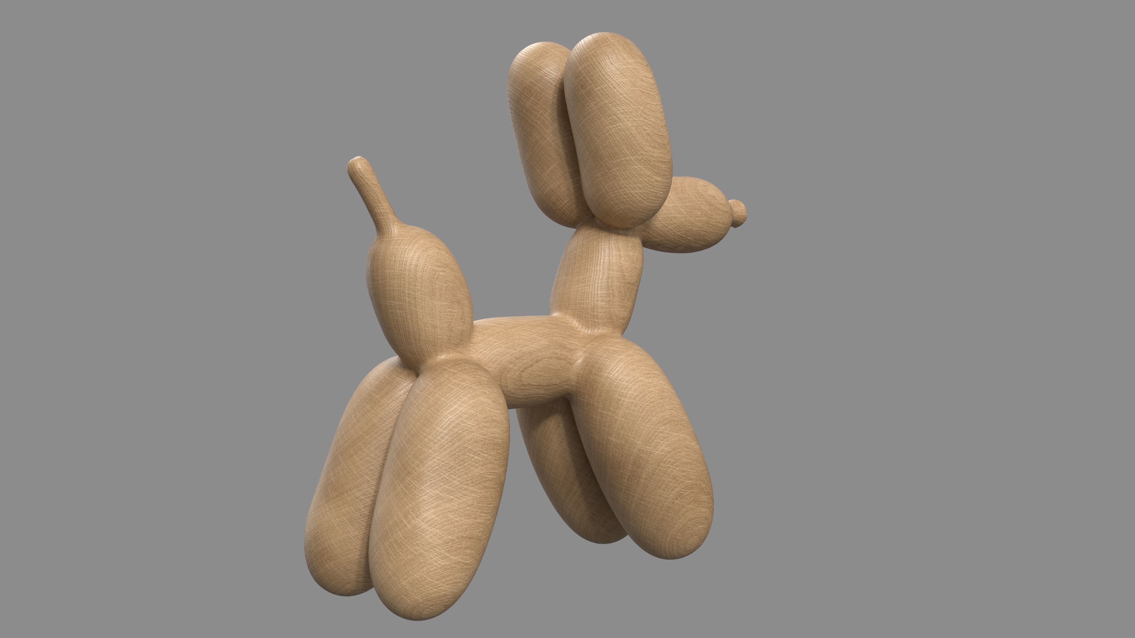 Balloon Dog 3D model_27