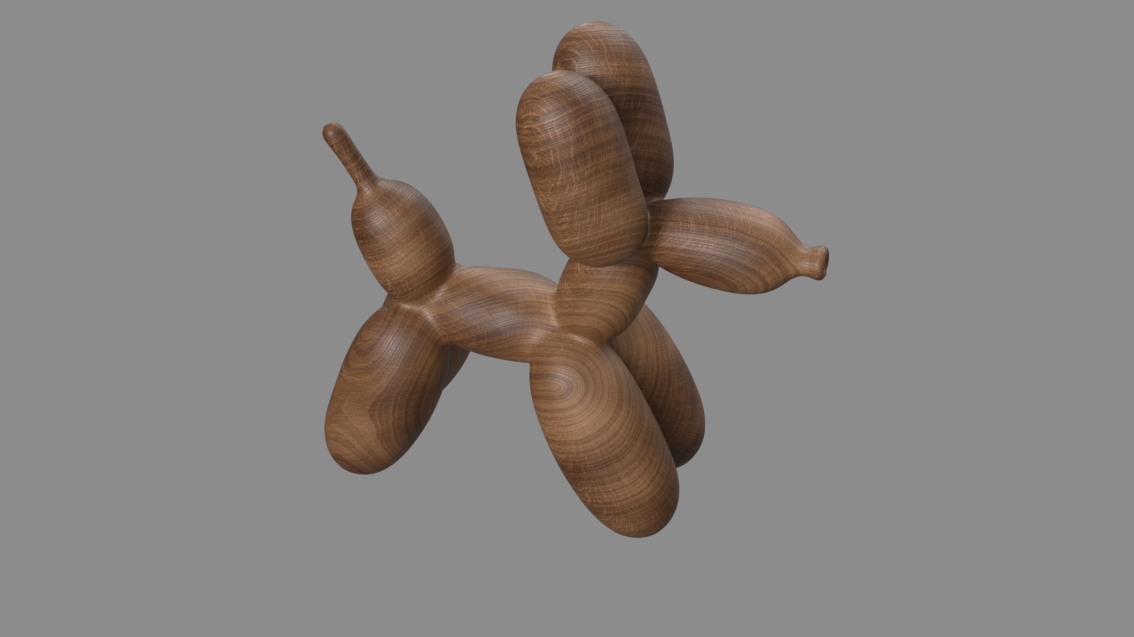 Balloon Dog 3D model_13