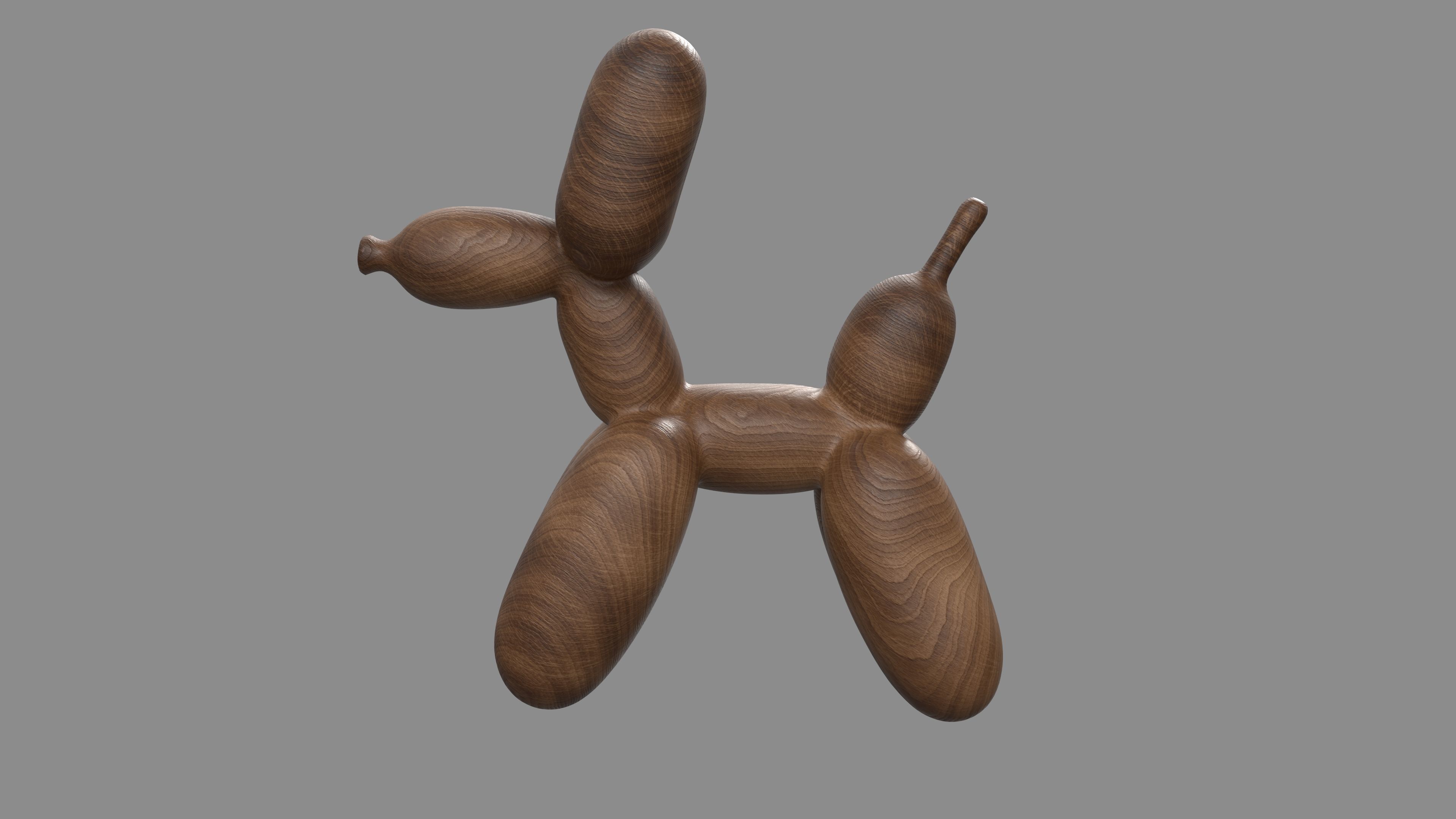 Balloon Dog 3D model_15