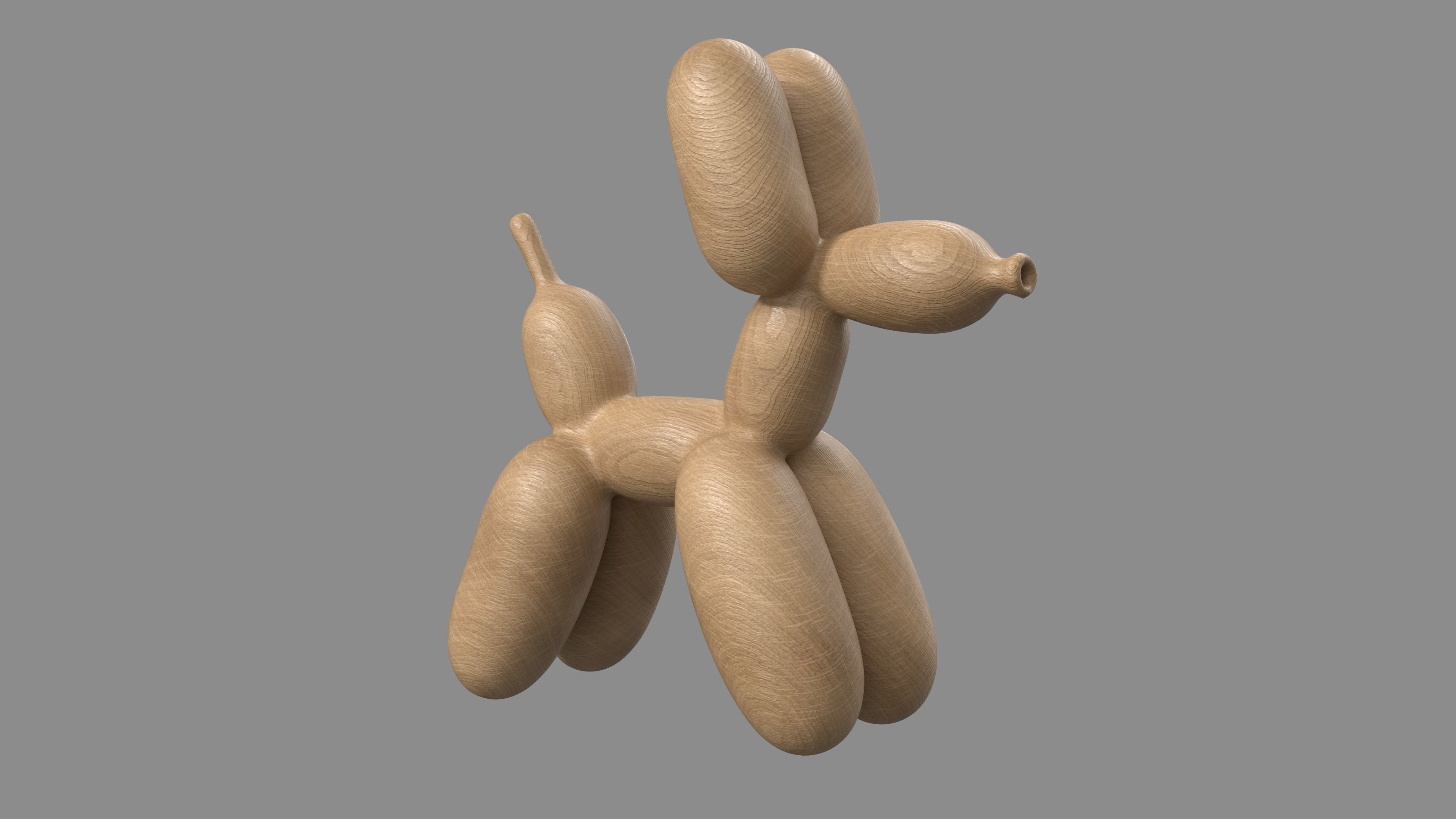 Balloon Dog 3D model_2