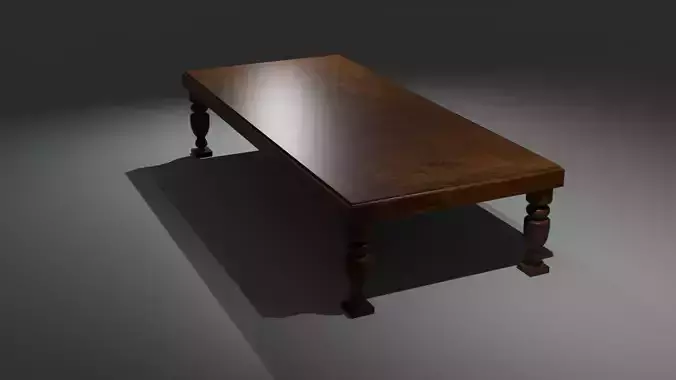 Wood table