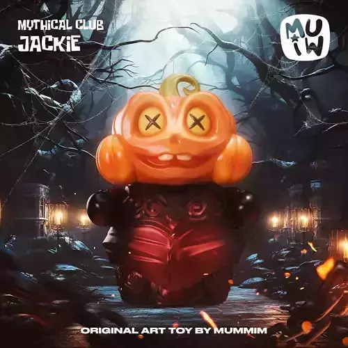 Jackie - Pumpkin Knight 3D Print Model