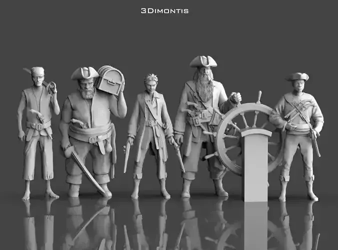 PIRATES 3D print model